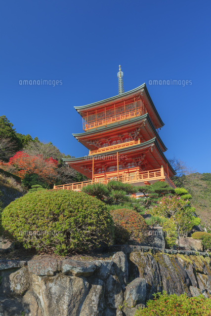 紅葉の青岸渡寺三重塔
(c)NOBUAKI SUMIDA/SEBUN PHOTO