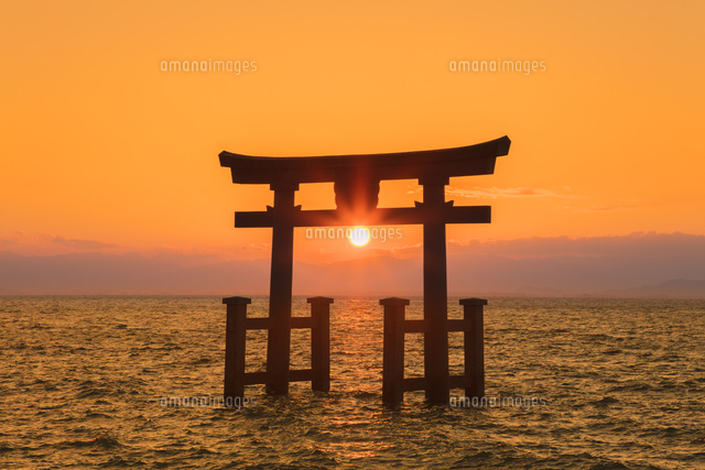 白鬚神社の朝日
(c)NOBUAKI SUMIDA/SEBUN PHOTO