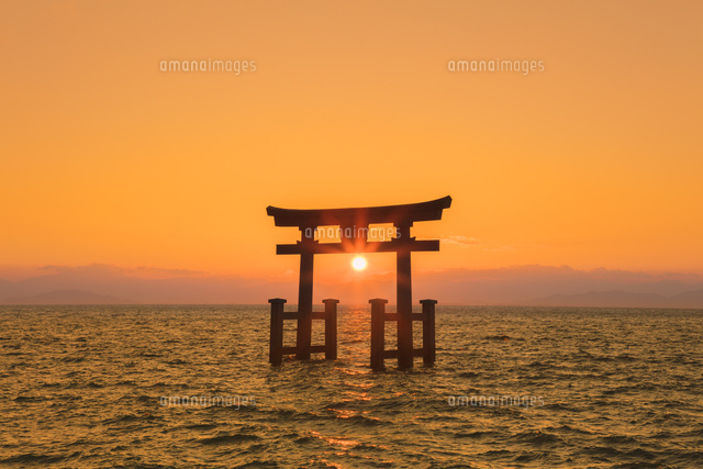 白鬚神社の朝日
(c)NOBUAKI SUMIDA/SEBUN PHOTO