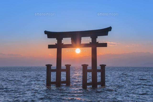 白鬚神社の朝日
(c)NOBUAKI SUMIDA/SEBUN PHOTO