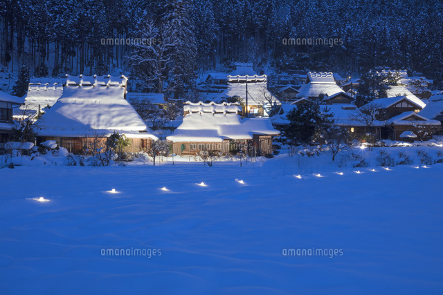 かやぶきの里・雪灯廊
(c)NOBUAKI SUMIDA/SEBUN PHOTO