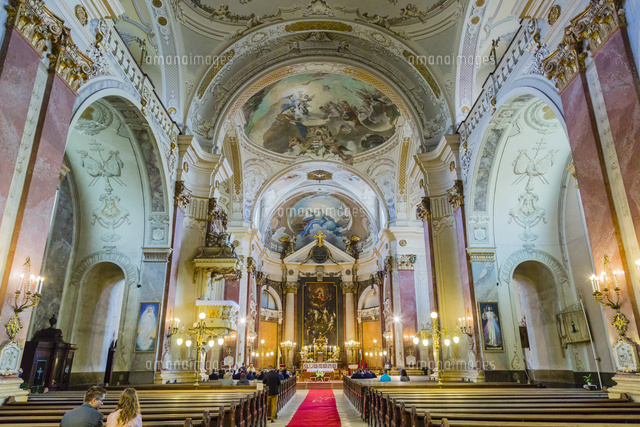 聖ミクローシュ教会 01881425961 の写真素材 イラスト素材 アマナ