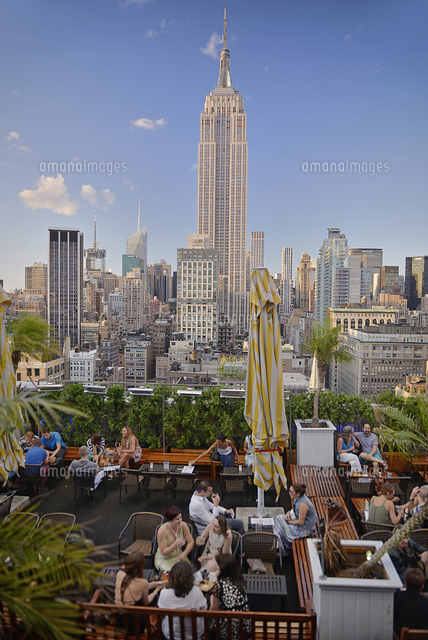 230 Fifth Rooftop Bar New York Usa 20088089042 の写真素材