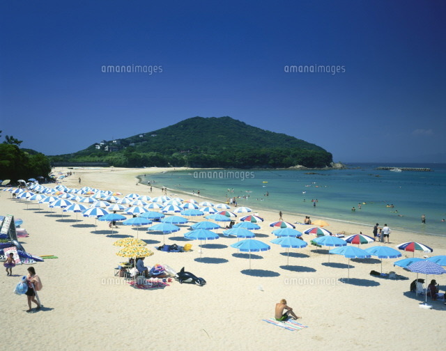 御座白浜海水浴場 25516001401 の写真素材 イラスト素材 アマナ