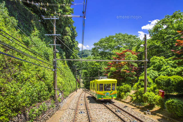 高尾山とケーブルカー 25991005221 の写真素材 イラスト素材 アマナイメージズ