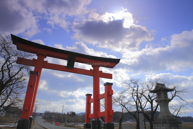 出羽三山神社の鳥居
(c)GYRO PHOTOGRAPHY/a.collectionRF