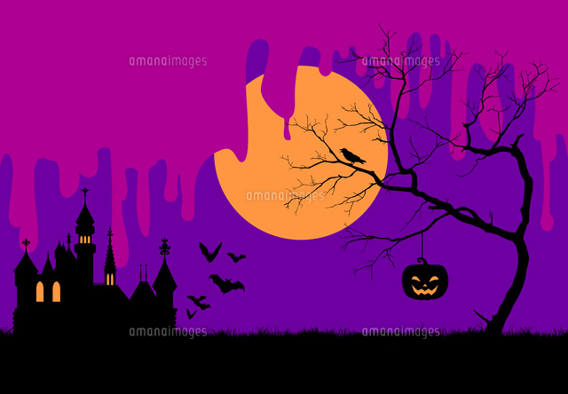 ハロウィンの夜のシルエットイメージ
(c)fishpie/APV/a.collectionRF