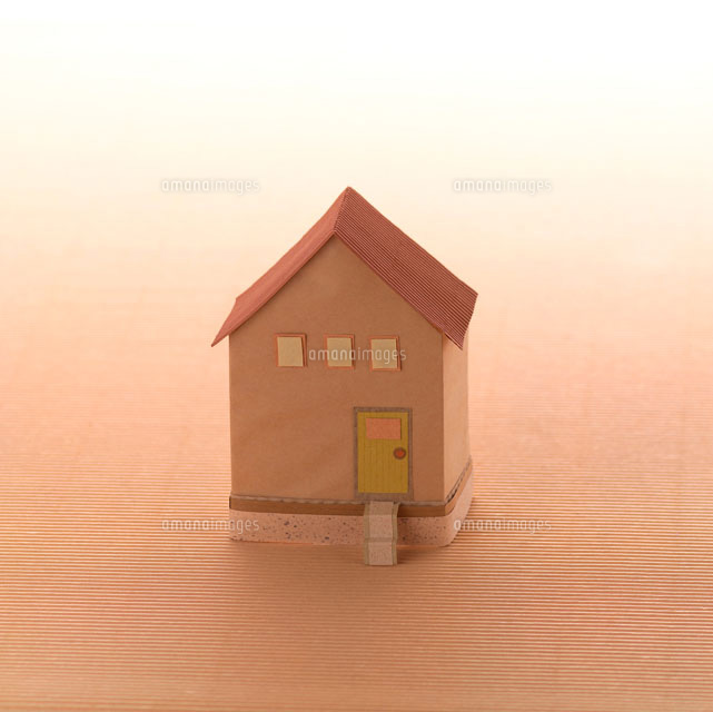 ダンボールで作った家 クラフト
(c)visual supple
