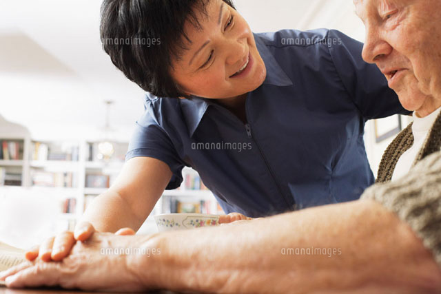 Senior Man Receiving Assistance
(c)Radius Images
