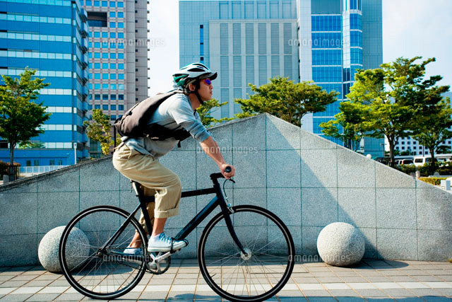 自転車 街中