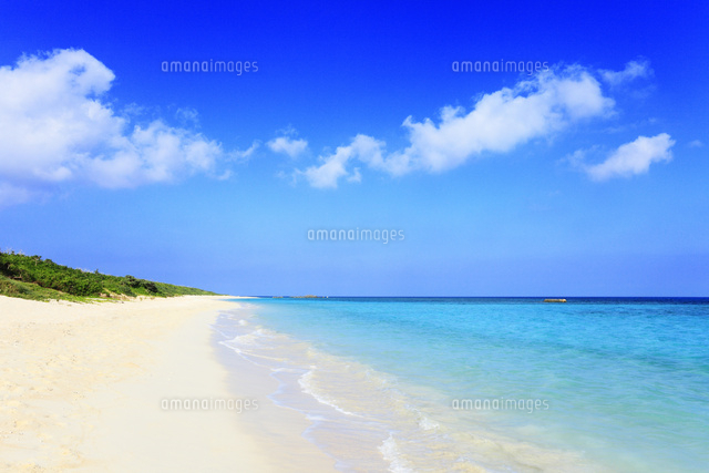 沖縄波照間島 ニシ浜と海
(c)JP