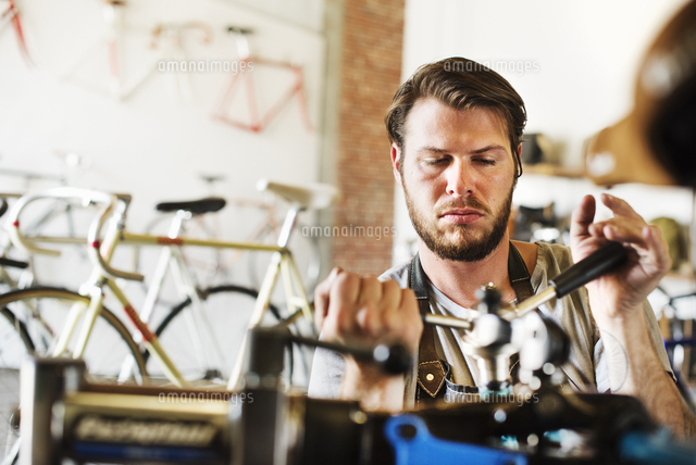 the bike repair shop