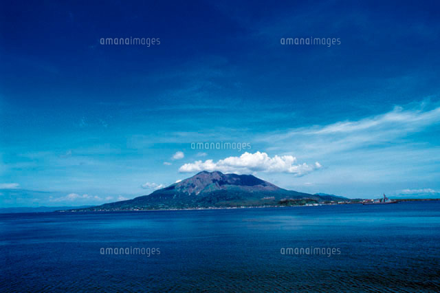 桜島 の写真素材 イラスト素材 アマナイメージズ