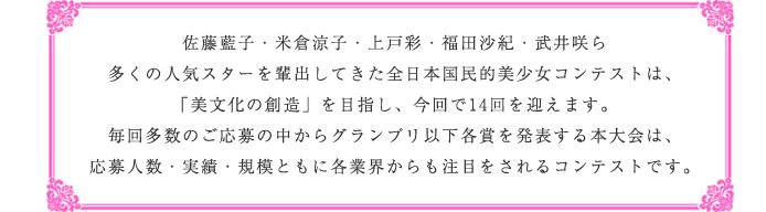 コンテスト概要