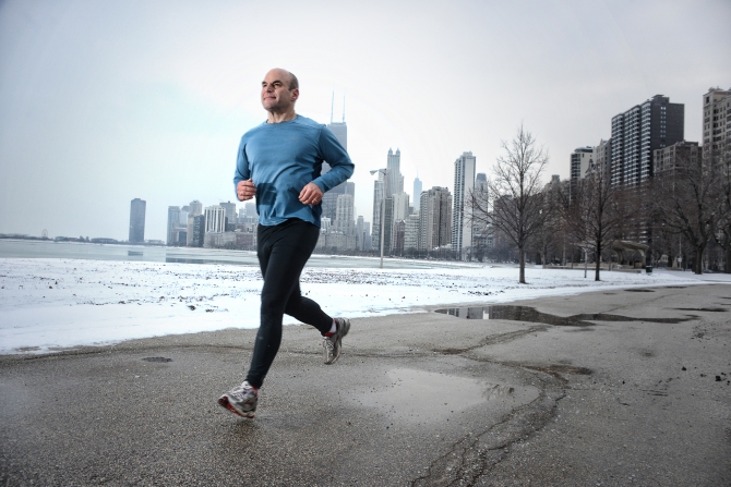 running running