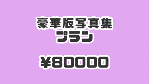 卒業記念作品ハードカバー版プラン