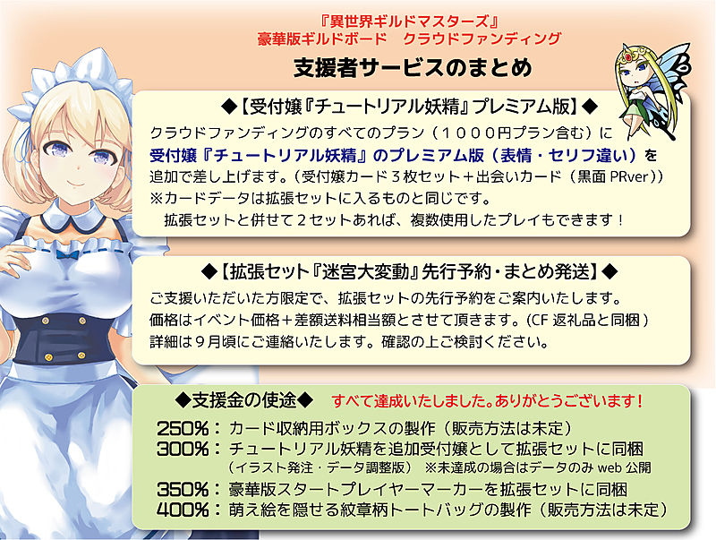 異世界ギルドマスターズ』豪華版ギルドボードを作りたい！ | CROWDFANS