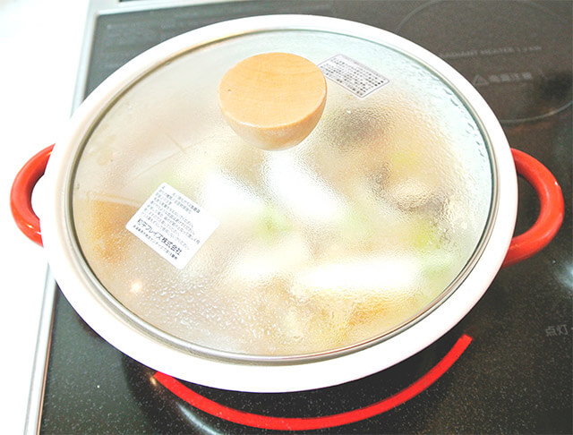 生姜と鶏肉のスープ[調理]-22