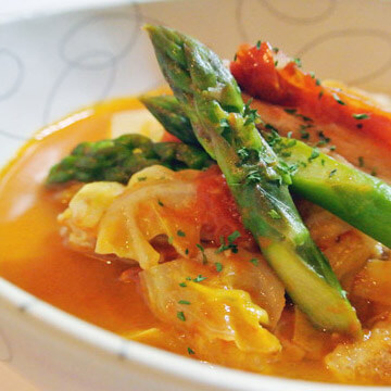 トマトとコロコロ野菜のコラーゲンスープの簡単レシピ