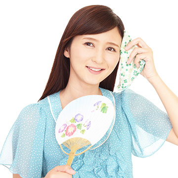 夏の暑い時期に気になる汗対策！汗を抑える方法！