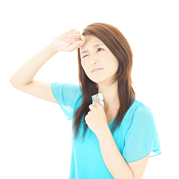 暑い日!汗っかきの悩み「汗を抑える方法」