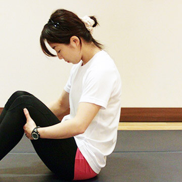 お腹周りのエクササイズ「卵型～お腹のトレーニング～」