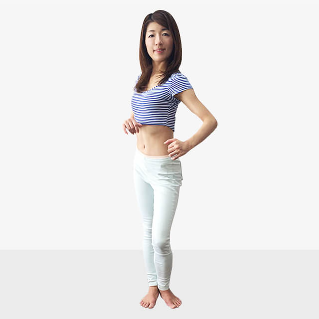 週末までにダイエット!3日目「ウエストしぼり」-03