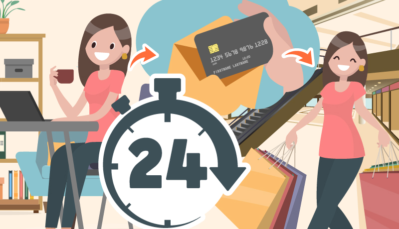 即日発行が可能なクレジットカード7選!その日に受取ってお買い物ができるから便利