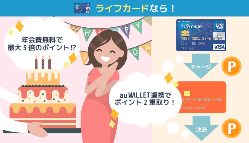 ライフカードのメリット紹介画像