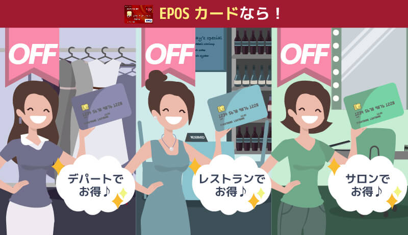エポスカードのメリット紹介画像