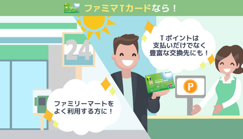 ファミマTカードのメリット紹介画像
