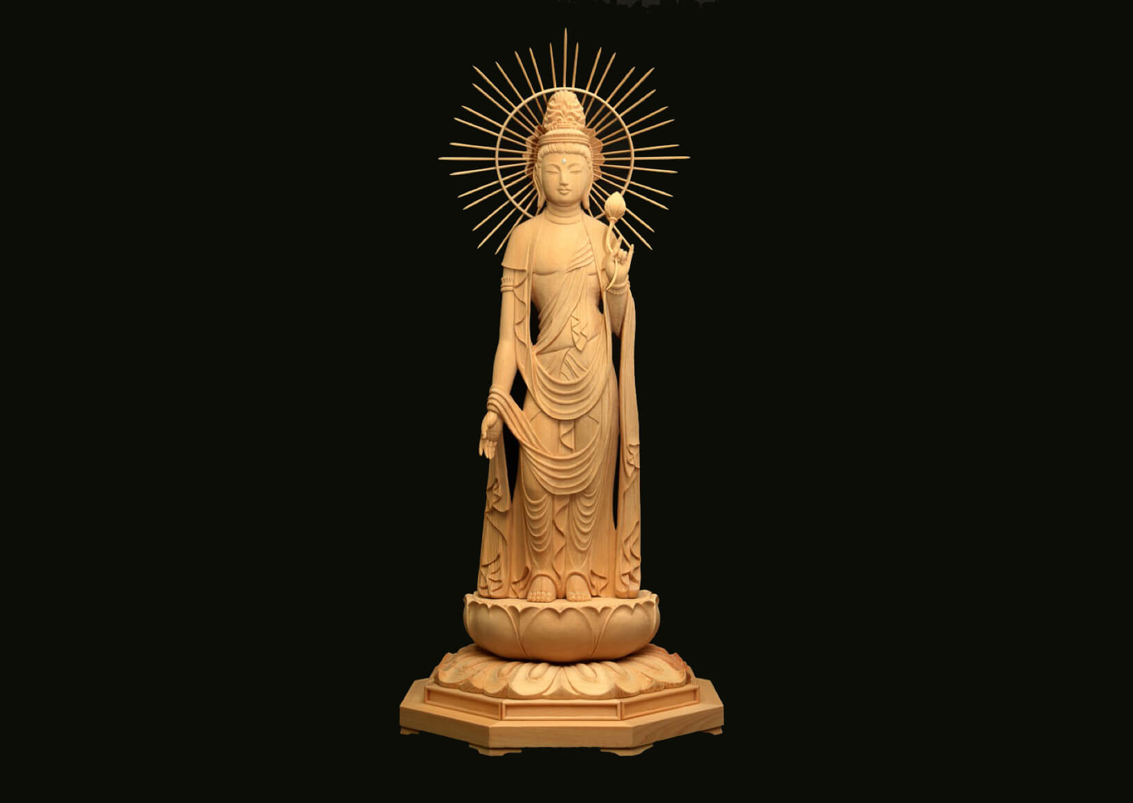 祈りを形に 42歳でようやく見つけた「仏像彫刻師」という仕事
