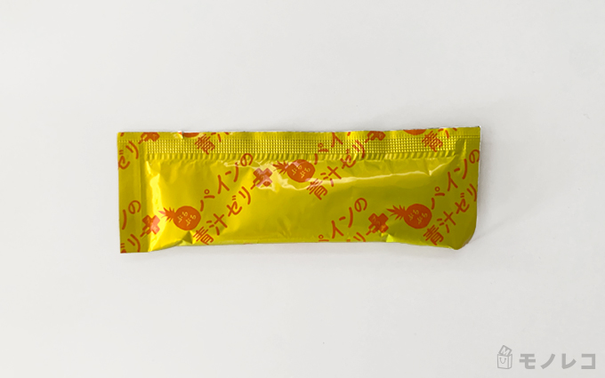 ぷちぷちパインの青汁ゼリー プラスの個包装画像