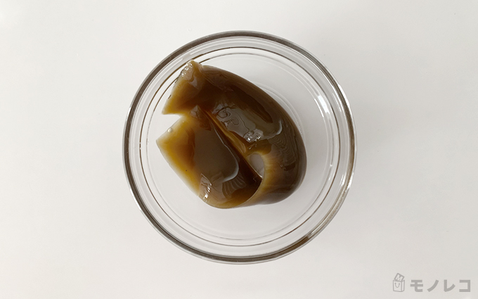黒糖抹茶青汁寒天ジュレの中身の画像