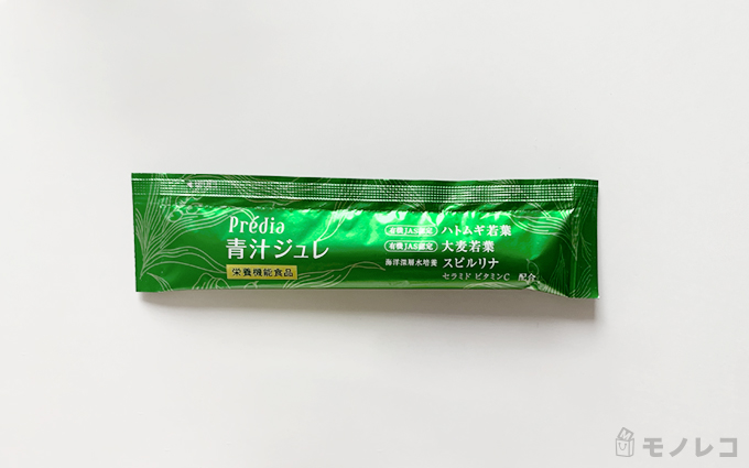 KOSE プレディア 青汁ジュレの個包装画像