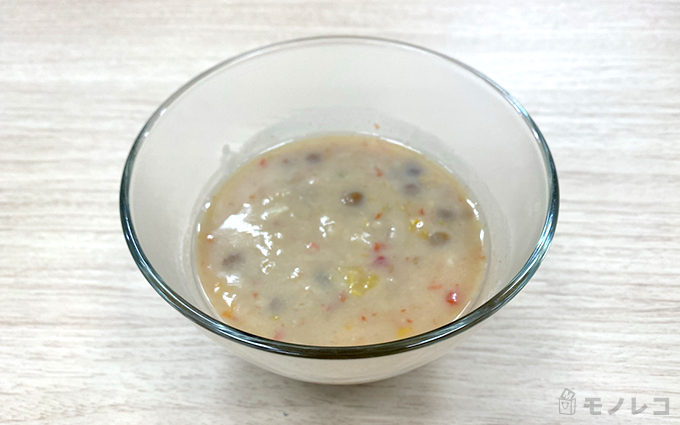 野菜の保存食セット豆スープ調理後の画像