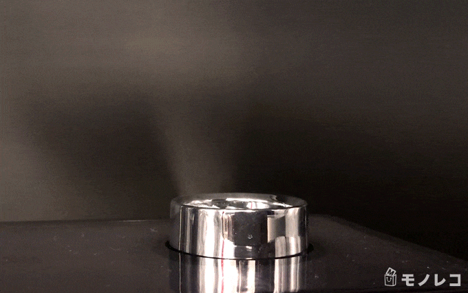 加湿器から蒸気が出てるGIF