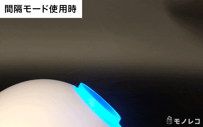 加湿器から蒸気が出ているGIF