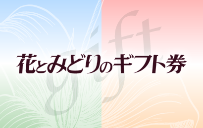 花とみどりのギフト券