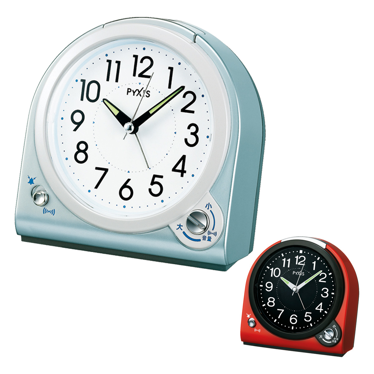 セイコークロック社製 Pyxis ピクシス 目覚まし時計 Nq705 記念品名入れ工房