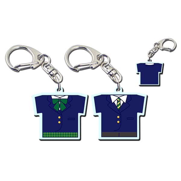 アクリル制服キーホルダー 記念品名入れ工房