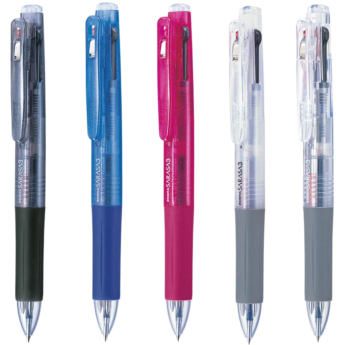 ゼブラ サラサ3 3色水性ボールペン(0.5mm) J3J2 | 記念品名入れ工房