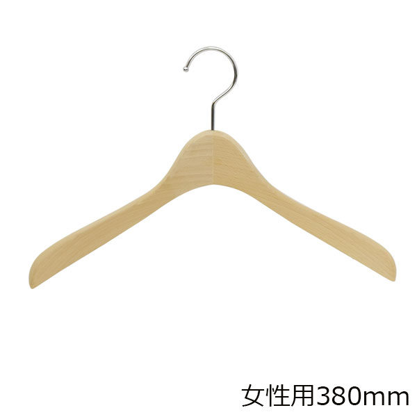 木製ハンガー mm厚 生地 塗装無 男性用 女性用 記念品名入れ工房