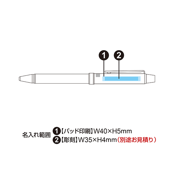 パイロット ツープラスワン エボルト 多機能ペン(0.7mm+シャープ0.5mm) BTHE-1SR