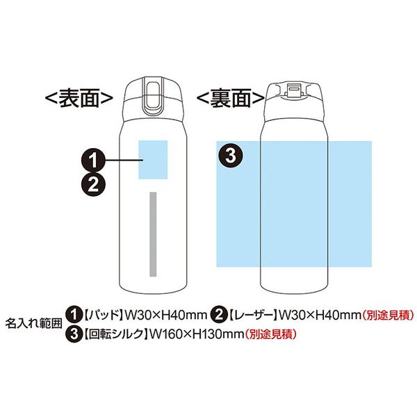 パール金属 マイカフェマグ ワンタッチマグボトル 500ml