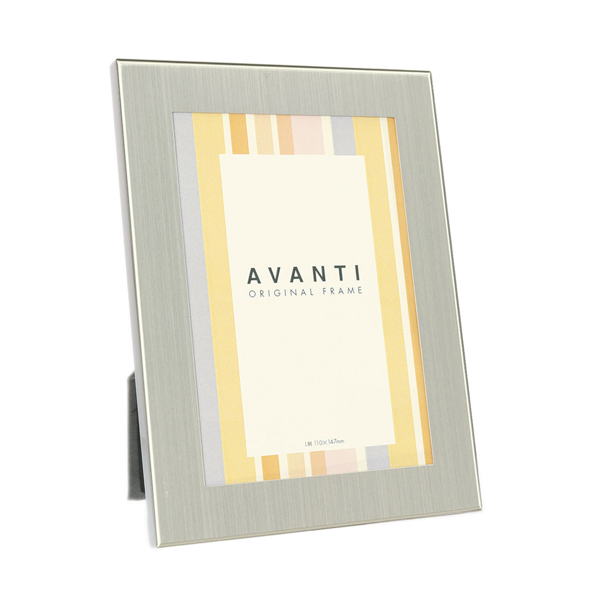 シンプルアルミフォトフレーム L判 サービスサイズ 記念品名入れ工房