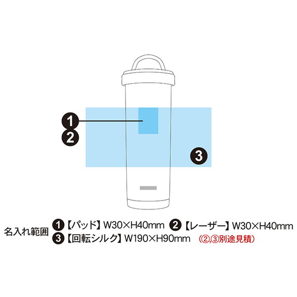 ピーコック タンブラーボトル 500ml AKS-R50
