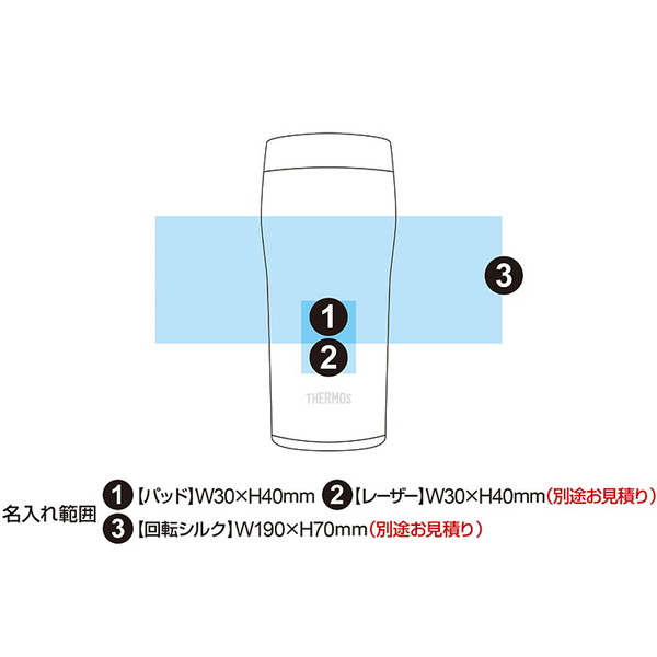 サーモス 真空断熱ケータイタンブラー 360ml JOE-361