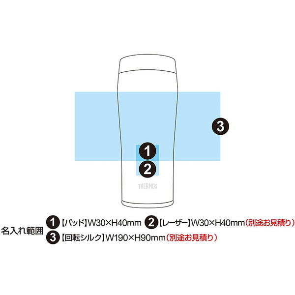 サーモス 真空断熱ケータイタンブラー 480ml JOE-481