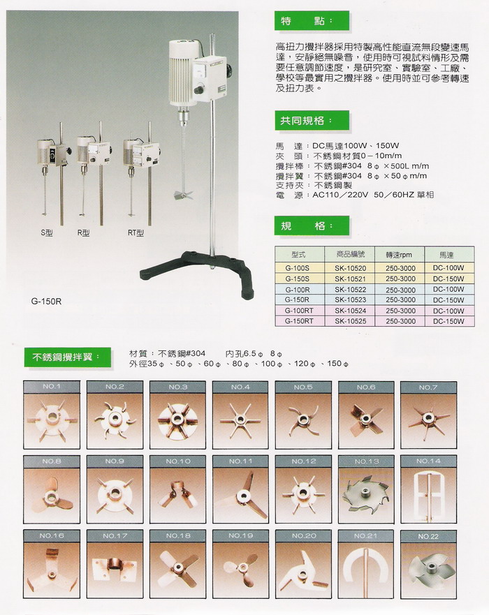 攪拌機,凝集試驗機,培養振盪器,研磨粉碎機